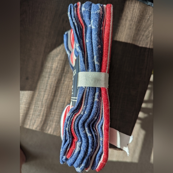 Nautica Home American Flag Napkins Set Of 6 - Picture 3 of 3